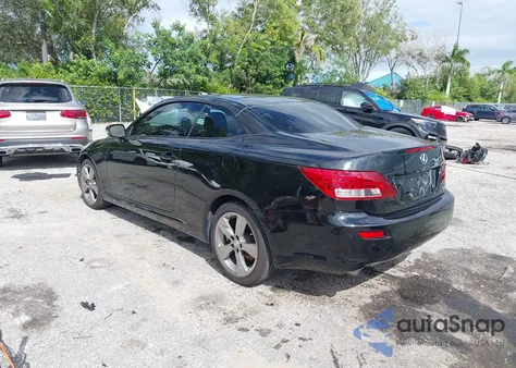 2011 Lexus Is 250C from USA, damaged, VIN JTHFF2C24B2519723